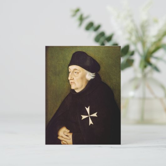 Knight of the Order of Malta, 1534 Briefkaart (Staand voorkant)