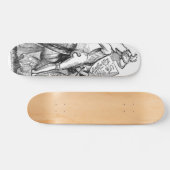 Knight on Horsback Skateboard (Horizontaal)