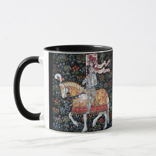 Knight on Horseback Mok Tegel Montecute Tapestry (Links)