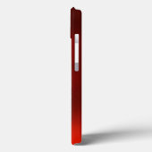 Knight op een kweekpaard Rood Ruby Gem Monogram Case-Mate iPhone Case (Achterkant / Links)