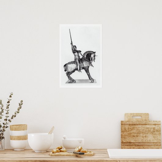 Knight Poster (Keuken)