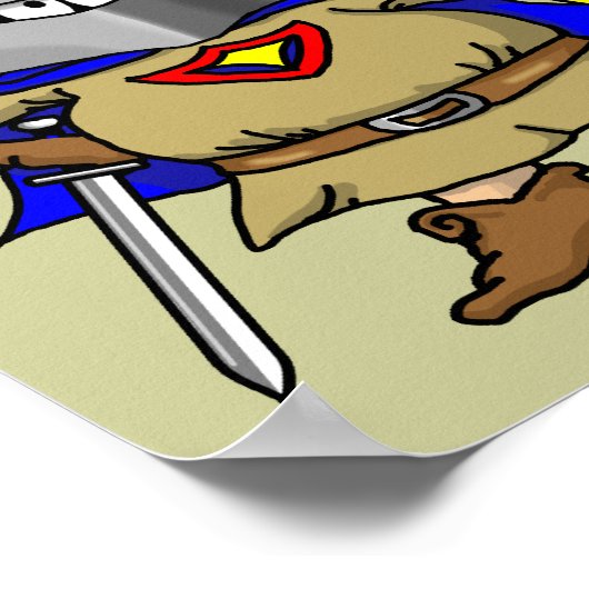 Knight Poster (Hoek)