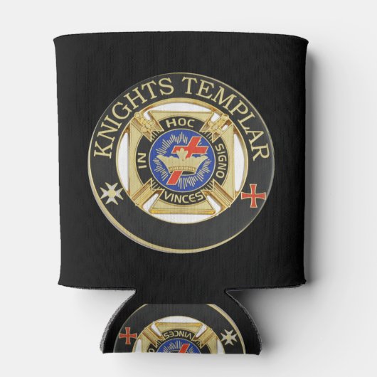 Knight Templar Blikjeskoeler (Achterkant)