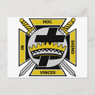 Knight Templar Briefkaart
