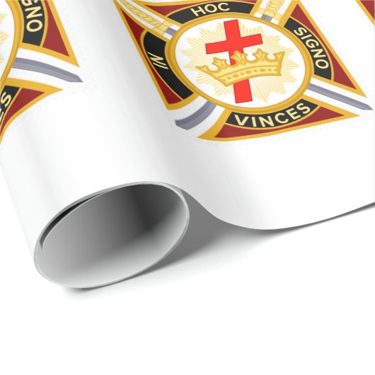 Knight Templar Cadeaupapier (Rol Hoek)