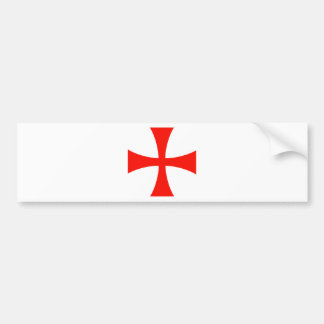 Knight_Templar_Cross Bumpersticker