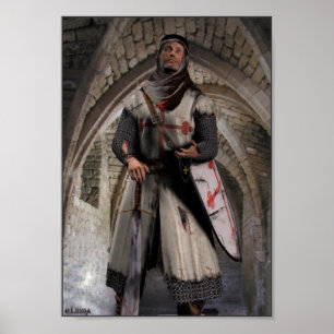 Knight Templar - De laatste stand Poster