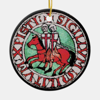 Knight Templar Emblem Ornament
