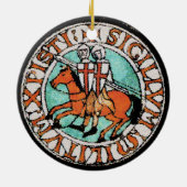 Knight Templar Emblem Ornament dual (Achterkant)