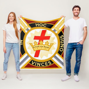 Knight Templar Fleece Deken