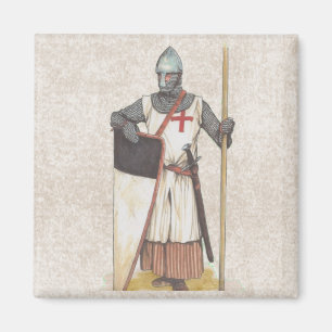 Knight Templar Historic Magneet