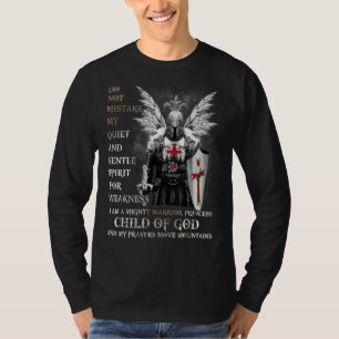 Knight Templar, ik ben een kind van God, een aanha T-shirt