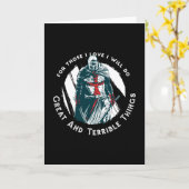 Knight templar kaart (Gele Bloem)