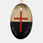 Knight Templar Keramisch Ornament (Links)