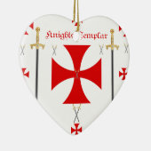 Knight Templar Keramisch Ornament (Rechts)