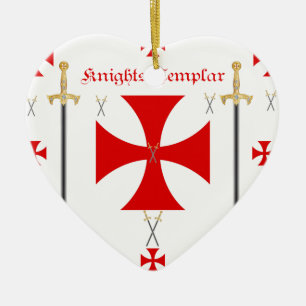 Knight Templar Keramisch Ornament