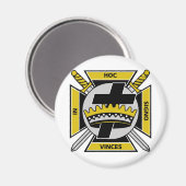 Knight Templar Magneet (Voorkant / Achterkant)