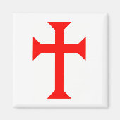 Knight Templar Magneet (Voorkant)