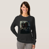 Knight Templar Medieval Horseman Knights T-shirt (Voorkant volledig)