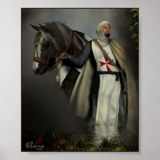 Knight Templar Poster