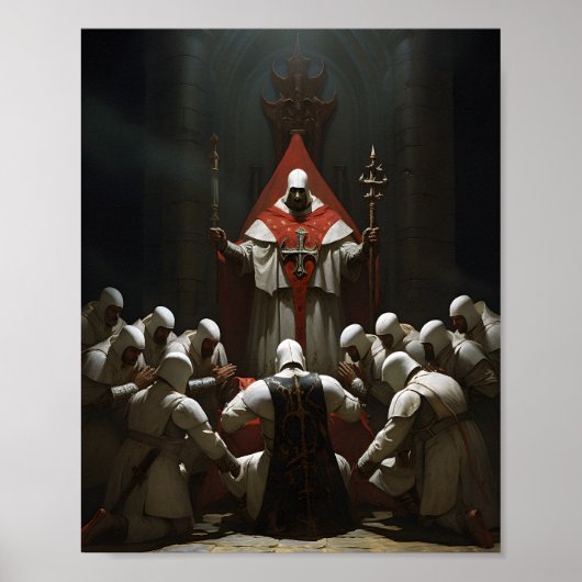 Knight Templar Poster (Voorkant)