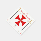 Knight Templar Servet (Hoek)