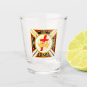 Knight Templar Shot Glas (Voorkant)
