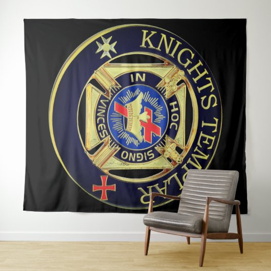 Knight Templar Wandkleed (In Situ (horizontaal))