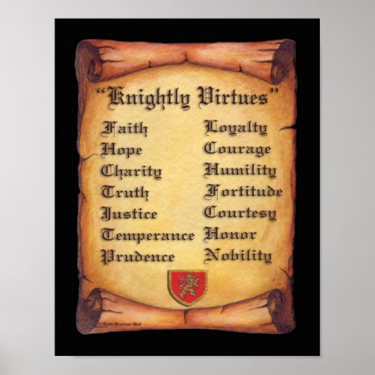 Knightly de Rol van de Virtualisatie Poster (Voorkant)