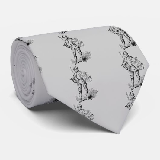 Knight's Armor Stropdas (Opgerold)