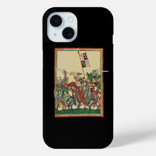Knights Charging, 14e-eeuwse Codex Manesse