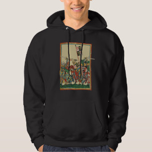 Knights Charging, 14e-eeuwse Codex Manesse Hoodie