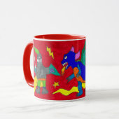 "Knights in Shining Armor" Colorful Mug (Devant gauche)