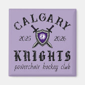 knights magnet magneet (Voorkant)