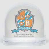 Knights shield lion crown name meaning Brayden (Arrière)