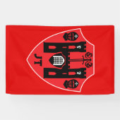 Knights Shield Spandoek (Horizontaal)