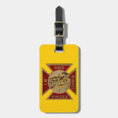 KNIGHTS TEMPLAR BAGAGELABEL (Voorkant verticaal)