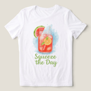 Knijp de dag - Watermeloen limonade zomer Tri-Blend Shirt