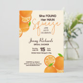 Knijp in de partij kaart (Staand voorkant)