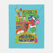 knijpen | Comic Graphic Fleece Deken (Voorkant)