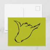 knijpen | Het Mean Machine T-shirt Briefkaart (Voorkant / Achterkant)