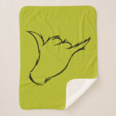 knijpen | Het Mean Machine T-shirt Sherpa Deken (Voorkant)