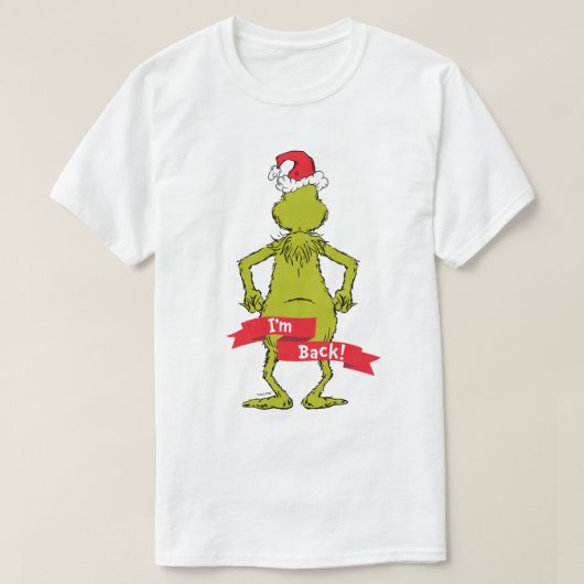 knijpen | Ik ben terug T-shirt (Design voorkant)