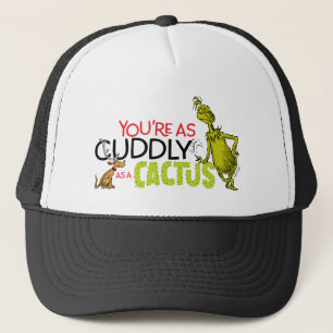 knijpen Je bent zo Knuffelig als een Cactus Quot Trucker Pet