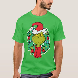 knijpen   Kerstvakantie krans T-shirt