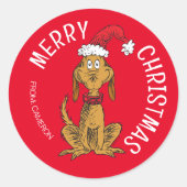 knijpen | Max Santa | Christmas Gift Label (Voorkant)