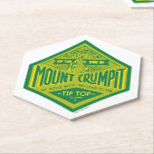 knijpen | Mount Crumpit Kartonnen Onderzetters (Schuin)