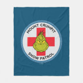 knijpen | Mt. Crumpit Snow Patrol Fleece Deken (Voorkant)