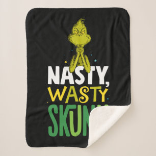 knijpen   Nasty Wasty Skunk Sherpa Deken