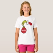 knijpen | Persoonlijke naam T-shirt (Voorkant volledig)